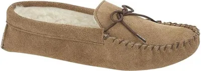 Produktbild von Mokkers - Herren Mokassin-Hausschuhe "Jake", Wildleder DF2060 (48 EU) (Blaugrün)
