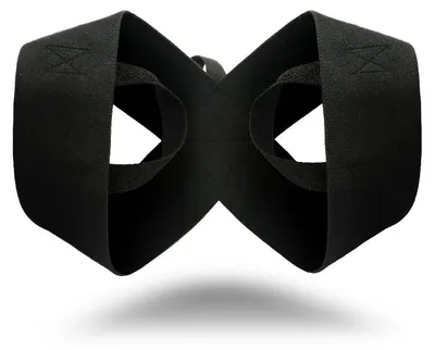 Image de Correcteur de posture - Soutien lombaire réglable - Améliore la posture assise - Contre la cyphose - Taille XL, 75–85 kg - Noir