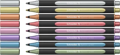 Obrázek produktu pro Schneider Schreibgeräte 8 Schneider 020 Fineliner farbsortiert