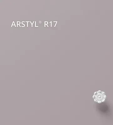Produktbild von Rosette Set 4 St. NMC R17 ARSTYL Noel Marquet Zierelement Zeitloses Klassisches Design weiß Ø 8 cm