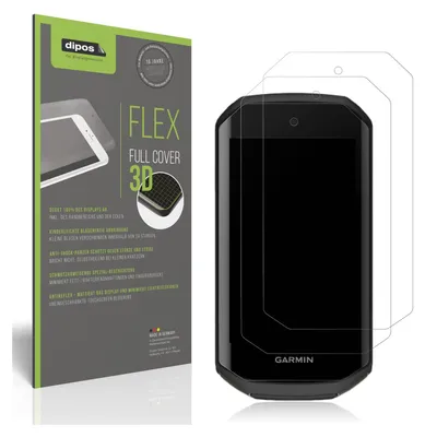 A product packaging box and the product itself (screen protector on a device).
