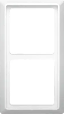 Immagine prodotto di Cornice Busch-Jaeger FR UP, doppia, per tutte le stagioni, IP44, bianco alpino, 1 pz.