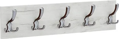 Obrázek produktu pro AKKE Weiss Craft Garderobenleiste horizontální malé háčky CHROM ŠxV: 60x15 cm