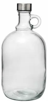 Zdjęcie produktu dla Butelka szklana, galon do wina, likieru, soku, retro 2,0 l