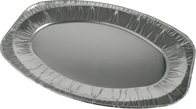 Produktbild von 3 Servierplatten, Alu oval 43 cm x 29 cm