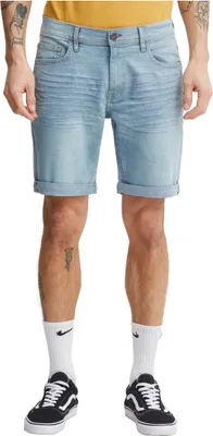 Immagine prodotto di Blend 20715206 Pantaloncini da uomo in denim a 5 tasche con tessuto elasticizzato, vestibilità Twister Slim / Regular