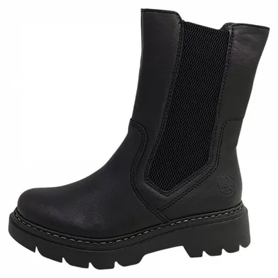 Productafbeelding van Rieker  Damenschuhe Stiefel Reißverschluss Stiefel Schwarz Freizeit