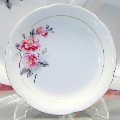 Produktbild von PPH MALCER Kamelia Dessertteller 19 cm Porzellan.