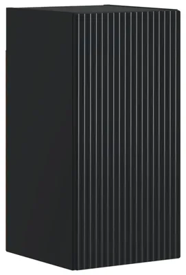 Produktbild von vidaXL Badezimmer-Wandschrank ARNHEM Schwarz 30 x 31 x 59 cm