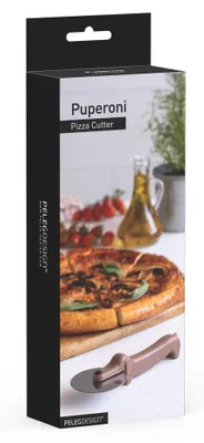 Produktbild von Puperoni-Pizzaschneider-Hund mit Frisbee