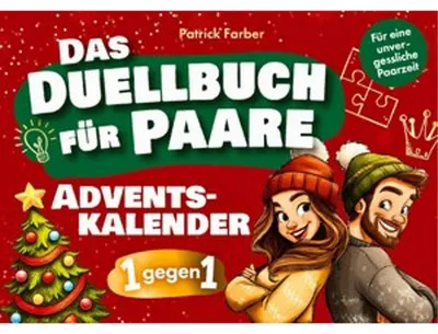 Immagine prodotto di Das Adventskalender-Duellbuch für Paare: 24 Tage Spaß, Lachen und Zweisamkeit mit lustigen Minispielen