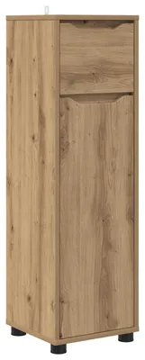 Produktbild von Badezimmerschrank mit Regal Artisan-Eiche 30,5 x 30 x 101 cm