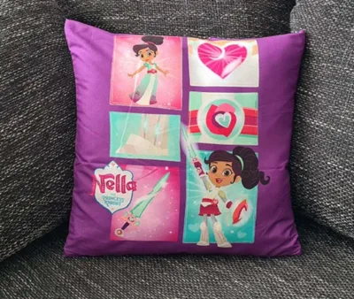 Produktbild von Nella, die Ritterprinzessin Kissenbezug - 40cm x 40cm