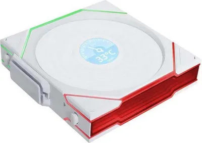 Obrázek produktu pro Lian Li 12RTLLCD1W3W, Ventilátor, 12 cm, 350 ot/min, 1900 ot/min, Bílá