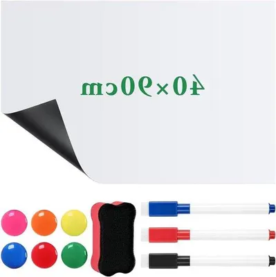 Obrázek produktu pro Samolepicí magnetická tabule 90 x 40 cm – omyvatelná, do kanceláře i do školy