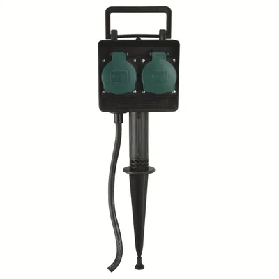 Image de Prise de courant de jardin2x, IP44