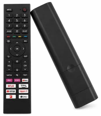 Produktbild von azurano Fernbedienung für HISENSE ERF3I80H HT288509 T288509 VOICE - A6 A4 Series, 32A4EG, 40A4EG, 43A6GG 7H FG, 50A6GG FG 7H, 55A6GG 7H FG, 58A6FG GG, 65A6GG FG, 70A6GG FG, 75A6GG, 76A6FG, 85A6EG