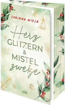 Image de Herzglitzern und Mistelzweige