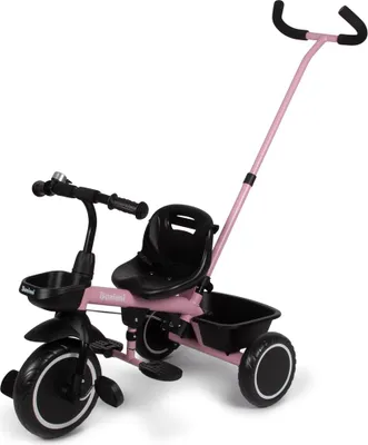 Produktbild von Baninni Dreirad mit Schiebestange Cara Rosa