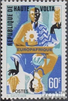 Produktbild von Briefmarken Obervolta 1967 Mi 211 (kompl.Ausg.) postfrisch Europafrique