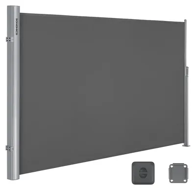 Immagine prodotto di Tenda da balcone, protezione per balconi/terrazze, protezione dal vento, alluminio, poliestere, 160 x 300 x 200 cm