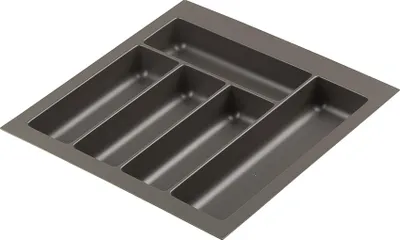 Produktbild von Nolago Besteckkasten für Merivobox 408x423mm Basaltgrau
