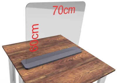 Produktbild von Spuckschutz Plexiglas aus Acrylglasplatte