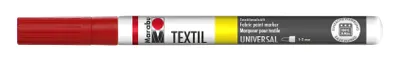 Obrázok produktu pre Marabu Textil Painter 031, Červená, Čerešňa (ovocie), Žltá, Rúra, 40 °C, Textil, 2 mm