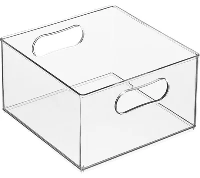 Produktbild von mDesign Aufbewahrungsbox Organizer Sortierbox Kunststoffbehälter Transparent