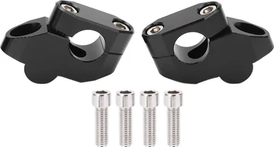 Produktbild von 7/8in -Lenker -Risers CNC Aluminiumlegierung Universal Motorradmodifikation AccessoireBlack