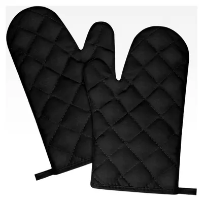 Produktbild von Ofenhandschuhe Hitzebeständig Schwarz