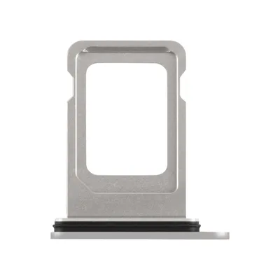 Produktbild von Clappio, SIM-Kartenhalter für iPhone 15 Pro / 15 Pro Max Nano-SIM Steckplatz, Weiß