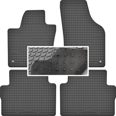 Immagine prodotto di Tappetini per auto tappetini in gomma tappetini in gomma set per Seat Alhambra II (5 persone)
