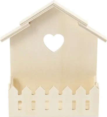 Produktbild von Creativ Company CC Triplex-Plankenhaus 16,5x13 cm