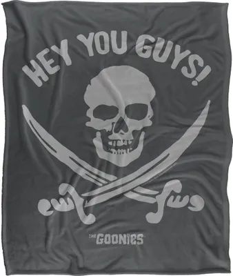 Produktbild von The Goonies - Decke "Hey You Guys", Piratenflagge TV18965 (Einheitsgröße) (Bunt)