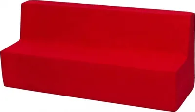 Produktbild von Spielsofa Komfortauflage rot