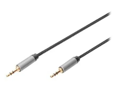 Produktbild von DIGITUS Audio Anschlusskabel,3,5mm Klinke 1,8m