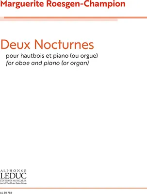 Produktbild von 2 Nocturnes for oboe and piano