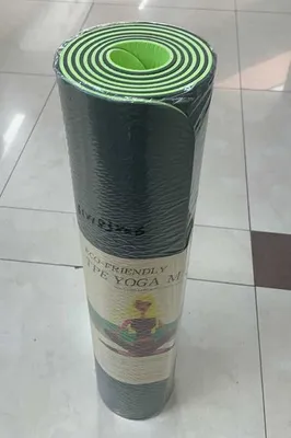 Obrázok produktu pre Verk 14660 Cvičebná podložka na cvičenie Jóga podložka 183 x 60 x 0,6 cm, zelená