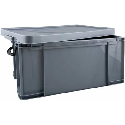 Produktbild von Really Useful Box Aufbewahrungsbox 64,0 l silber 71,0 x 44,0 x 31,0 cm