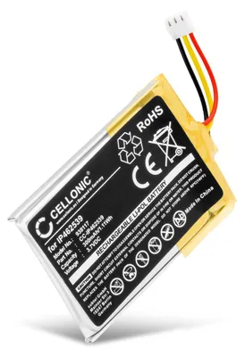 Image de CELLONIC 1x Batterie pour Casque micro Compatible avec Phonak ComPilot, ComPilot II, IP462539 - (300mAh, 3.7V)