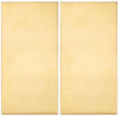 Produktbild von Messingplatte - Unbehandelter Massivkunststoff - 50 x 100 mm, 1 mm Dicke