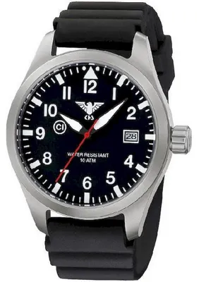 Produktbild von KHS Uhren Herrenuhr Airleader Steel KHS.AIRS.DB