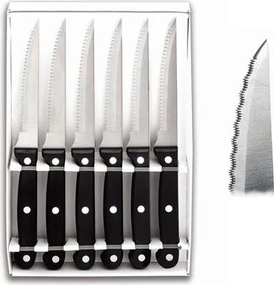 Produktbild von Steakmesser Wellenschliff 6 Stück
