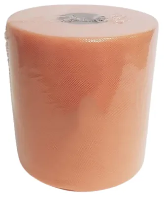 Tüllrolle 12,5 cm x 100 m, Pfirsich, für Dekorationen