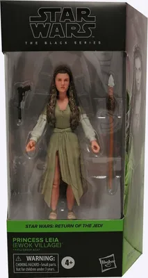 Image de Star Wars Episode VI Black Series Figurine 2022 Princesse Leia (Village Ewok) 15 cm