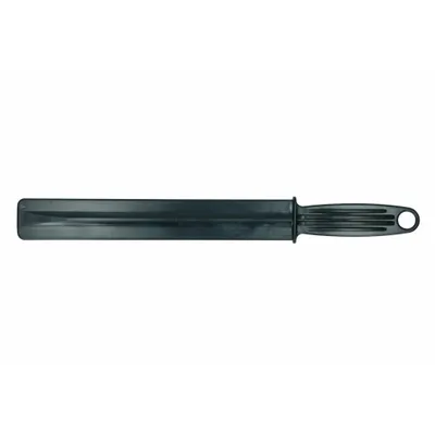 Produktbild von Futterrührer 38 cm, schwarz, aus strapazierfähigem Kunststoff, mit rutschfestem Griff für Stallfutter