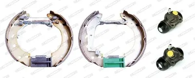 Produktbild von FERODO Bremsensatz Trommelbremse Hinten für SMART FORTWO Coupe (451) FMK410