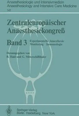 Immagine prodotto di Zentraleuropäischer Anaesthesiekongreß
