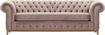 Produktbild von SLF24 - Dreisitzer-Sofa Chesterfield Grand - helllila - Velluto 14